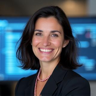 Portrait souriant d'Amélie Leroy, Directrice Technique et co-fondatrice de Vialis.