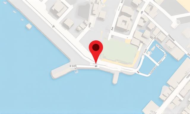 Carte géographique montrant l'emplacement des bureaux de Vialis au 58 Quai de la Joliette, Marseille.