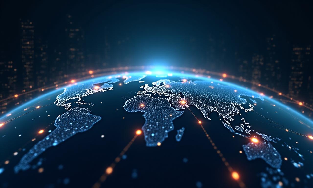 Réseau logistique mondial moderne et optimisé